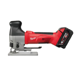 HD18JSB-402C_M18™ szúrófűrész _2 x 4,0 Ah REDLITHIUM™ akkumulátor, 80 perces töltő, csúszósaru, 2 x fűrészlap, koffer