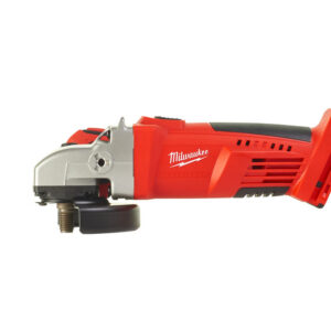 HD28 AG115-0X_M28™ sarokcsiszoló 115 mm                              _Védőburkolat, AVS pótfogantyú, FIXTEC anya, Heavy Duty koffer, akkumulátor és töltő nélkül