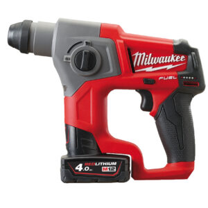 M12 CH-402C _M12 FUEL™ szuperkompakt SDS+ kalapács_2 x 4,0 Ah REDLITHIUM™ akkumulátor, 80 perces töltő, koffer