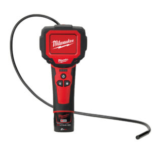 M12 IC-201C (S)_M-SPECTOR 360™ vizsgálókamera _1 x 2,0 Ah REDLITHIUM™ akkumulátor, 40 perces töltő, akasztó, mágnes, tükör, kamera kábel 914 mm, koffer