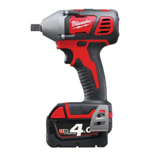 M18BIW12-402C_M18™ ütvecsavarozó 1/2"_Övcsipesz, 2 x 4,0 Ah REDLITHIUM™ akkumulátor, 80 perces töltő, koffer