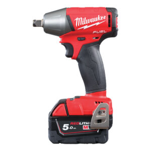 M18 FIWF12-502X_M18 FUEL™ ütvecsavarozó 1⁄2˝ biztosítógyűrűvel_2 x 5,0 Ah REDLITHIUM™ akkumulátor, 59 perces töltő, Heavy Duty koffer