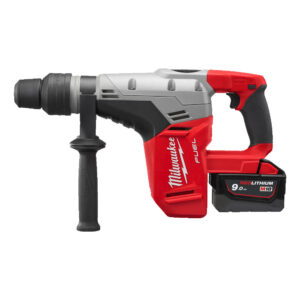 M18 CHM-902C_M18 FUEL™ SDS-Max fúró-véső kalapács 18V 5Kg_Oldalfogantyú, 2 x 9,0 Ah REDLITHIUM™ akkumulátor, töltő, koffer