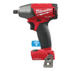 M18 ONEIWP12-0X_ONE-KEY™ FUEL™ 1/2˝ ütvecsavarozó ütközőcsappal_Övcsipesz, akkumulátor, töltő nélkül, Heavy Duty kofferben