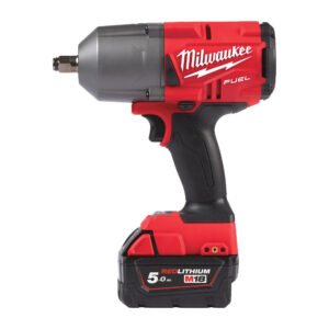 M18 FHIWF12-502X_M18 FUEL™ ütvecsavarozó 1⁄2˝ biztosítő gyűrűvel                         _2 x 5,0 Ah REDLITHIUM™ akkumulátor, 59 perces töltő, Heavy Duty koffer