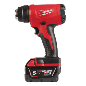 M18 BHG-502C_M18™ kompakt hőlégfúvó _2 x 5,0 Ah REDLITHIUM™ akkumulátor, 80 perces töltő, koffer
