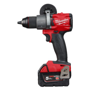M18 FDD2-502X _M18 FUEL™ fúrócsavarozó           _Övcsipesz, oldalfogantyú, 2 x 5,0 Ah REDLITHIUM™ akkumulátor, 59 perces töltő, Heavy Duty koffer