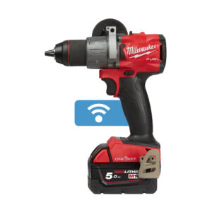 M18 ONEPD2-502X _ONE-KEY™ FUEL™ ütvefúró-csavarozó_Övcsipesz, pótfogantyú, 2 x 5,0 Ah REDLITHIUM™ akkumulátor, 59 perces töltő, Heavy Duty koffer