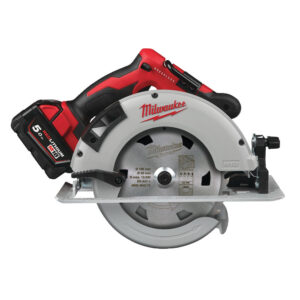 M18 BLCS66-502X _M18™ szénkefe nélküli körfűrész 66 mm _2 x 5,0 Ah REDLITHIUM™ akkumulátor, 59 perces töltő, Heavy Duty koffer, körfűrészlap, párhuzamvezető, porelvezető, kulcs