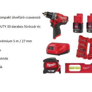 M12 Szett profi szakembereknek