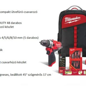 M12 Szett villanyszerelőknek